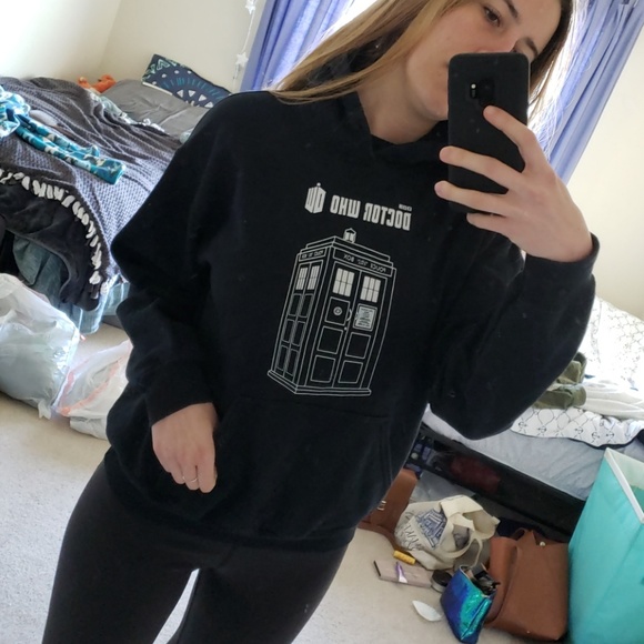 Black Doctor Who Hoodie - Picture 2 of 4
